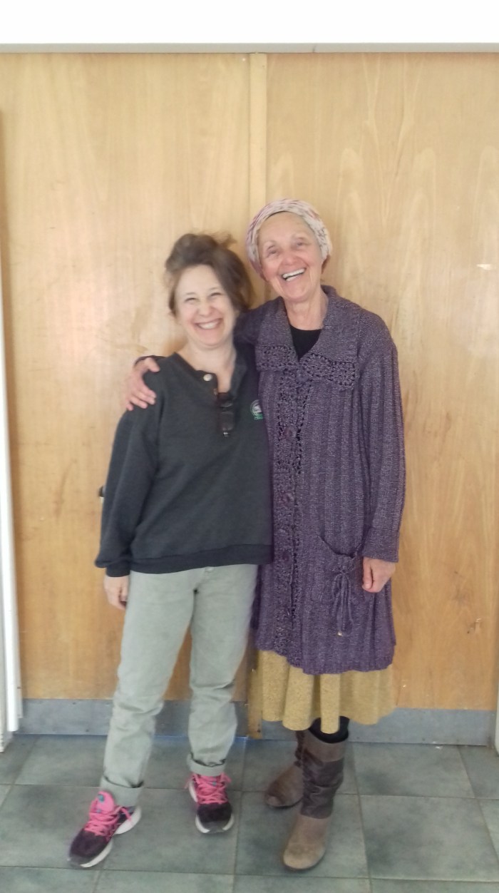 me and Chaya Hevroni